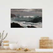 Am frühen Morgen nach einem Sturm auf See Winslow Poster (Küche)