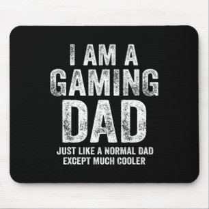 Am Gaming Vater Video Gamer Daddy gibt Video Game Mousepad