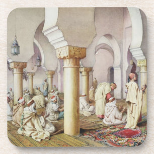 Am Gebet in der Moschee, 1884 Getränkeuntersetzer