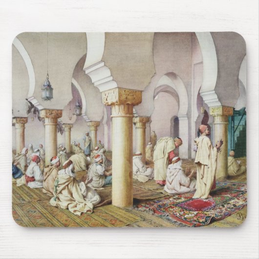 Am Gebet in der Moschee, 1884 Mousepad (Vorne)
