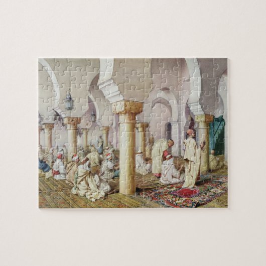 Am Gebet in der Moschee, 1884 Puzzle (Horizontal)