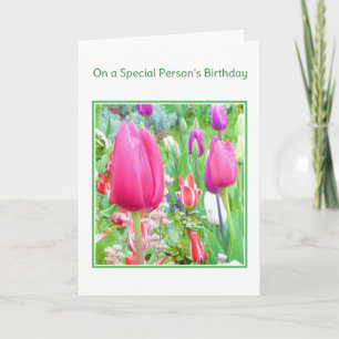 Am Geburtstag einer besonderen Person...religiös Karte