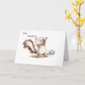 AM "GEBURTSTAG" LASSE "ROCK UND ROLLEN ZUSAMMEN!" KARTE (Gelbe Blume)