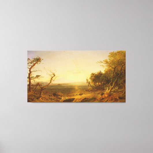 Am George Lake Leinwanddruck (Vorderseite)