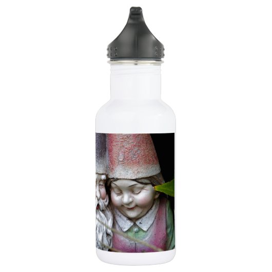 Am Gnome im Garten Edelstahlflasche (Rechts)