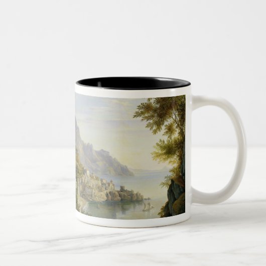 Am Golf von Salerno, 1826 Zweifarbige Tasse (Rechts)