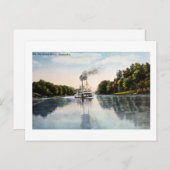 Am grünen Fluss, Kentucky Postkarte (Vorne/Hinten)