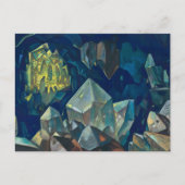 Am heiligsten, Schatz der Berge von Roerich Postkarte (Vorderseite)