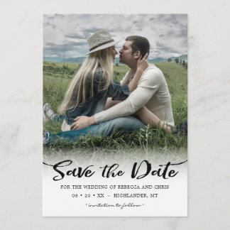 Am Horizont, Foto Save the Date Einladung