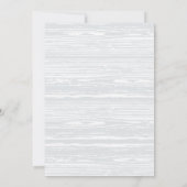 Am Horizont Save the Date Foto Einladung (Rückseite)