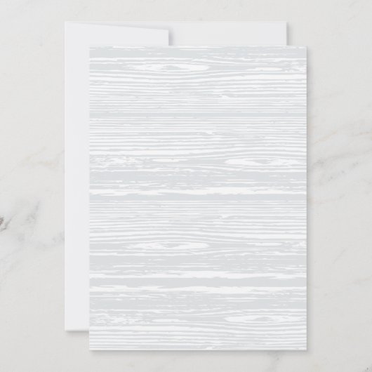 Am Horizont Save the Date Foto Einladung (Rückseite)