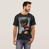 Am I As Cool As I Look AI Portrait T-Shirt (Vorne ganz)