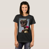 Am I As Cool As I Look AI Portrait T-Shirt (Vorne ganz)
