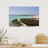 Am Karibischen Meer Poster (Küche)