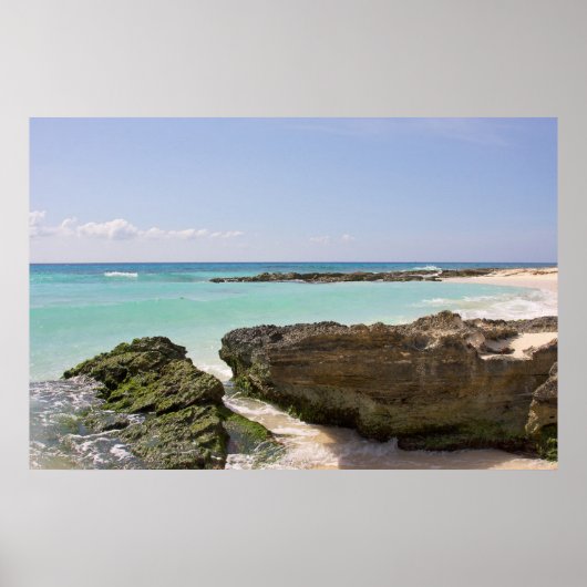 Am Karibischen Meer Poster (Vorne)