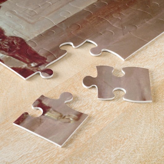 Am Klavier 1887 (Öl auf Leinwand) Puzzle (Seite)