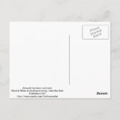 Am Klavier Postkarte (Rückseite)