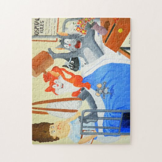 Am Krankenhaus Puzzle (Vertikal)