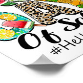 Am letzten Schultag Sommer Hawaii Lehrer Ki Poster (Ecke)