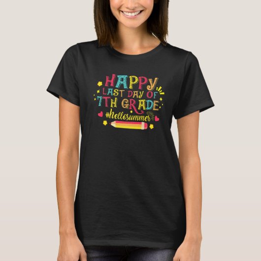 Am letzten Tag des 7. T-Shirt (Vorderseite)