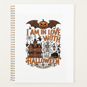 Am Liebe Halloween Spukhaus Skelett Kürbis_1 Planer
