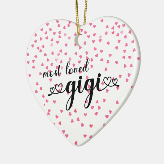 Am liebsten Gigi Keramik Ornament (Links)