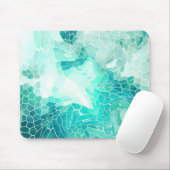 Am Meer, abstrakter Mosaikdruck. Mousepad (Mit Mouse)