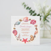 Am Meer Bridal Dusche Einladung (Stehend Vorderseite)