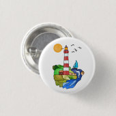 Am Meer Button (Vorne & Hinten)