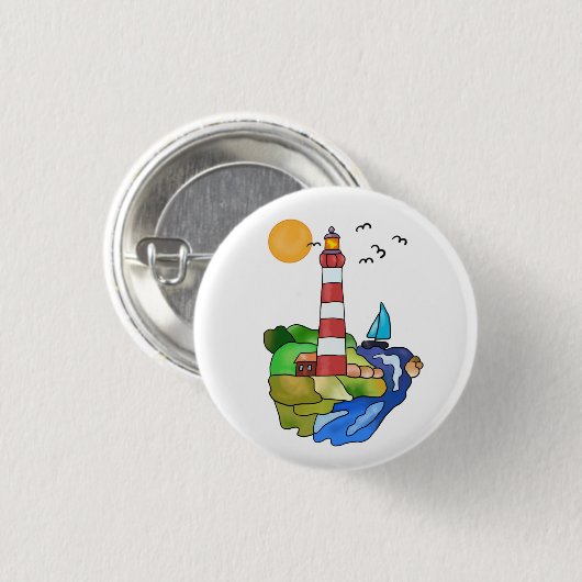 Am Meer Button (Vorne & Hinten)