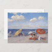 Am Meer, Canvas Print Postkarte (Vorne/Hinten)