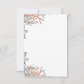 Am Meer Dankeschön Karte (Rückseite)