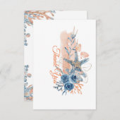 Am Meer Dankeschön Karte (Vorne/Hinten)