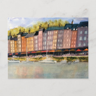 AM MEER, FRANKREICH POSTCARD POSTKARTE