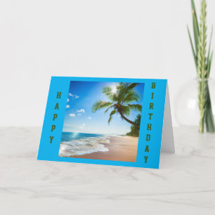 AM MEER FÜR IHRE **GEBURTSTAG** KARTE