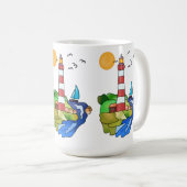 Am Meer Kaffeetasse (VorderseiteRechts)