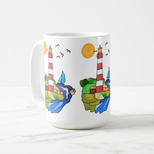 Am Meer Kaffeetasse (Vorderseite Links)