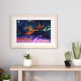 Am Meer, Paul Gauguin Poster