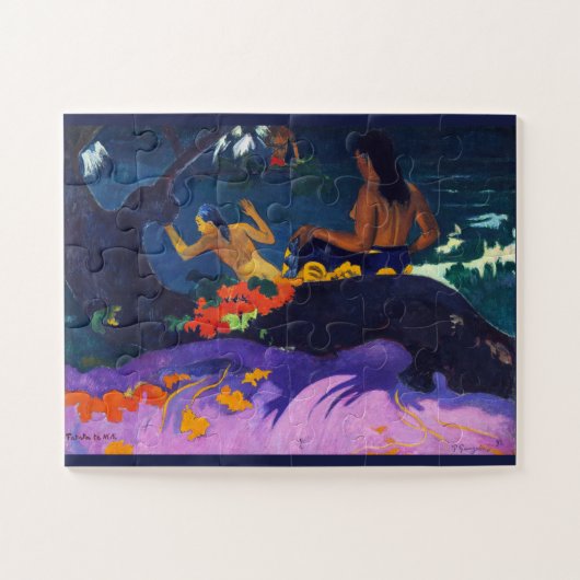 Am Meer, Paul Gauguin Puzzle (Horizontal)