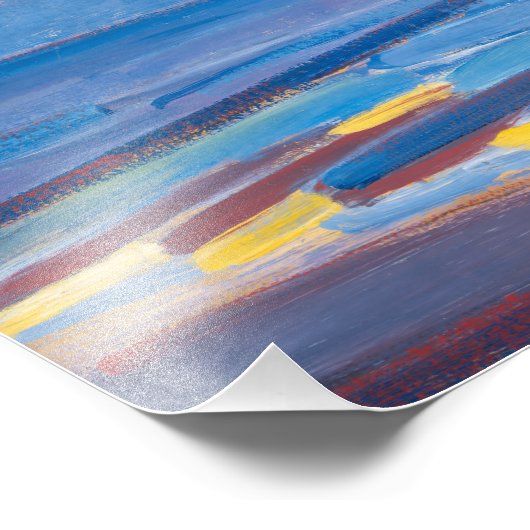 Am Meer | Piet Mondrian | Fotodruck (Ecke)