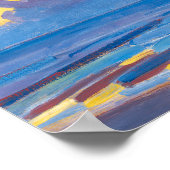 Am Meer | Piet Mondrian | Poster (Ecke)