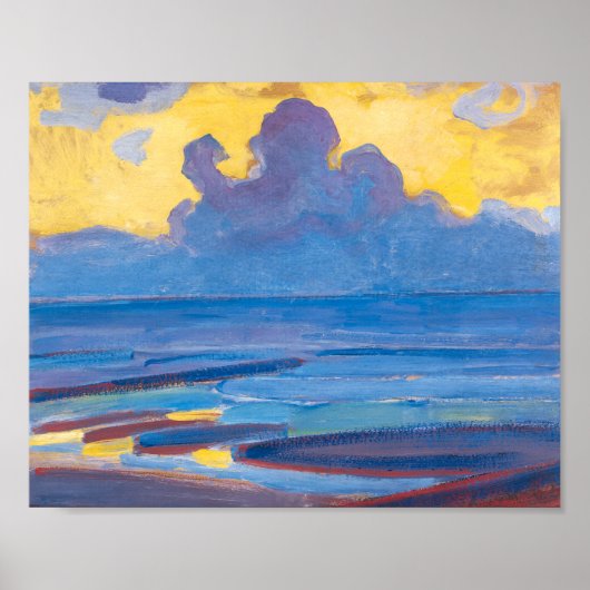 Am Meer | Piet Mondrian | Poster (Vorne)