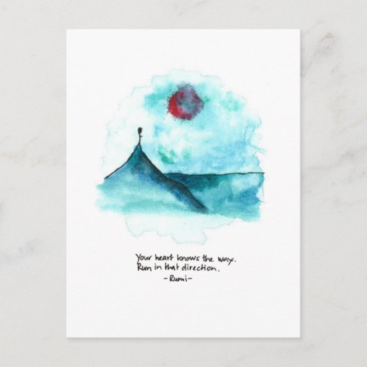 Am Meer Postkarte (Vorderseite)