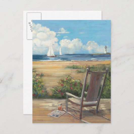 Am Meer Postkarte (Vorne/Hinten)