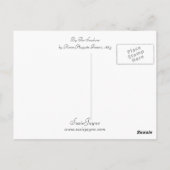 Am Meer Postkarte (Rückseite)