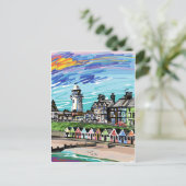 Am Meer Postkarte (Stehend Vorderseite)