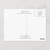 Am Meer Postkarte (Rückseite)