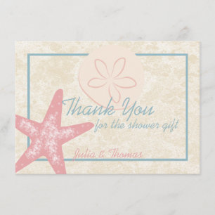 Am Meer Vielen Dank für Ihre Flachkarte Dankeskarte