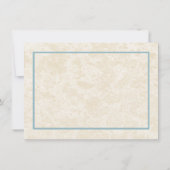 Am Meer Vielen Dank für Ihre Flachkarte Dankeskarte (Rückseite)