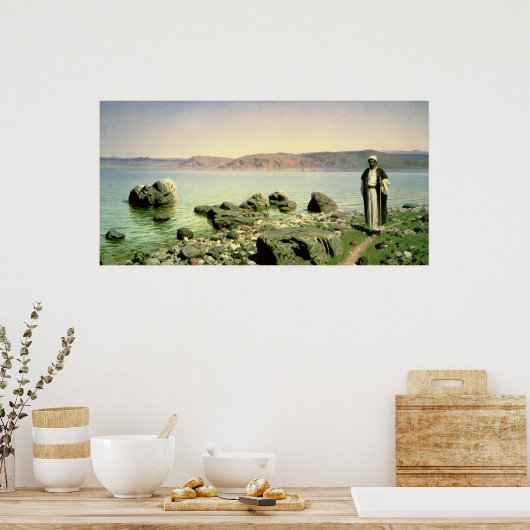 Am Meer von Galiläa, 1888 Poster (Küche)